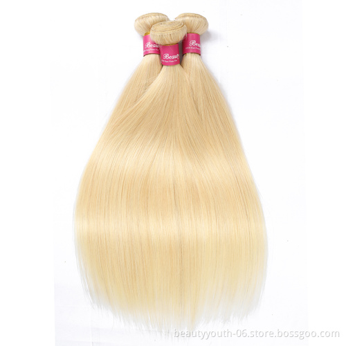 Beauty Youth wholesale virgin hair vendors 613 straight raw malaysian hair unprocessed human hair bundles